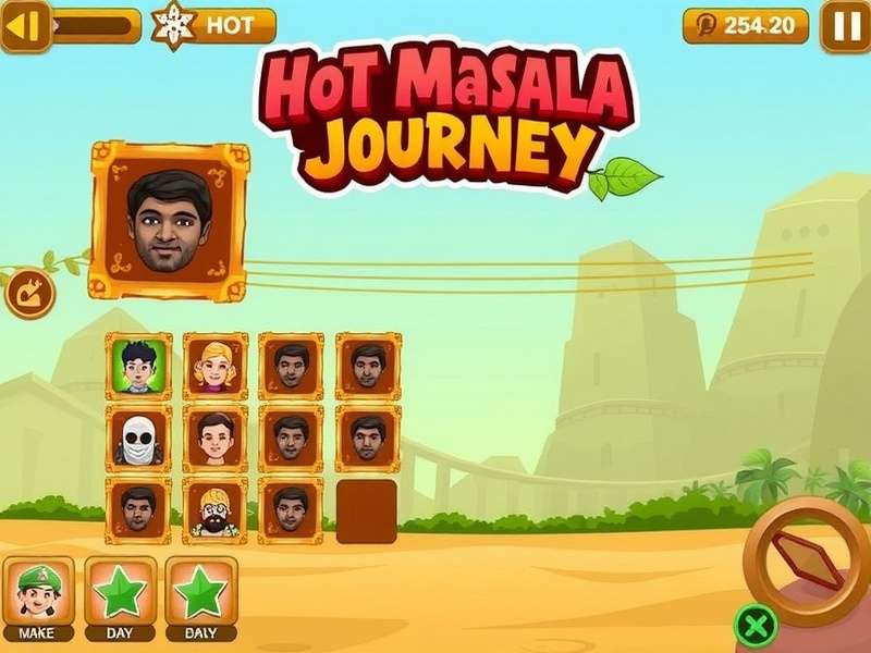 Hot Masala Journey Gameplay Screenshot